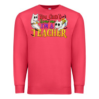 Cardinal You Can't Scare Me I'm a Teacher Premium Sweatshirt - texasbilliewilder