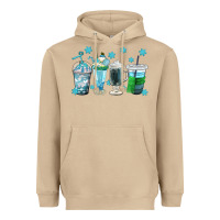 Mushroom winter coffee cup Heavyweight Hoodie - texasbilliewilder
