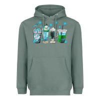 Sage winter coffee cup Heavyweight Hoodie - texasbilliewilder