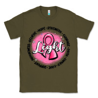 Army Green fight breast cancer Classic Tee - MaliasSmallBusiness
