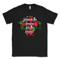 Black Jesus is the Reason For The Season Classic Tee - CowhideDigitalArt