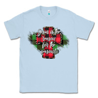 Dusty Blue Jesus is the Reason For The Season Classic Tee - CowhideDigitalArt