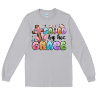 Moon Dust saved by his grace Long Sleeve Tee - MaliasSmallBusiness