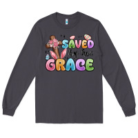 Smoke saved by his grace Long Sleeve Tee - MaliasSmallBusiness