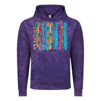 Cloud Purple gemstone and pink leopard brushstrok Vintage Hoodie - AdoDesignShop