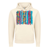 Vintage Artic gemstone and pink leopard brushstrok Vintage Hoodie - AdoDesignShop