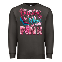 Smoke Queens wear pink Breast Cancer Premium Sweatshirt - NancyCooperArtShop