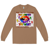 Toasted Coconut kiss whoever you want tumbler Long Sleeve Tee - JahusDesignShop