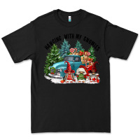 Black hanging with my gnomies Premium Tee - FaDigitalArtStudio