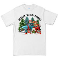 White hanging with my gnomies Premium Tee - FaDigitalArtStudio