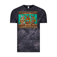 Cloud Black western easter bunnies Vintage Tee - Jasminsmagicworld