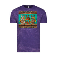 Cloud Purple western easter bunnies Vintage Tee - Jasminsmagicworld