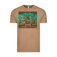 Vintage Coffee western easter bunnies Vintage Tee - Jasminsmagicworld