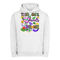 Pigment Lunar Rock this girl needs a drink Urban Hoodie - OliviaCreatesArt