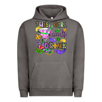 Pigment Tornado this girl needs a drink Urban Hoodie - OliviaCreatesArt