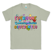 Matcha everyone communicates differently Classic Tee - MaliasSmallBusiness