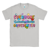 Moon Dust everyone communicates differently Classic Tee - MaliasSmallBusiness