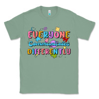Sage everyone communicates differently Classic Tee - MaliasSmallBusiness