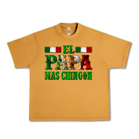 Peanut Butter El Papa Mas Chingon Mexican Urban Heavy Tee - LillyAllenDesigns