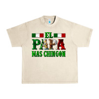 Sandshell El Papa Mas Chingon Mexican Urban Heavy Tee - LillyAllenDesigns