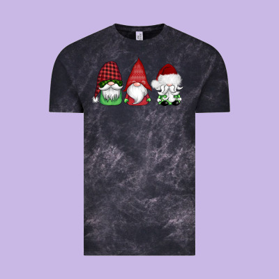 Christmas Gnomes Vintage Tee Designed By Adodesignshop
