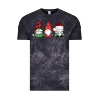 Cloud Black christmas gnomes Vintage Tee - AdoDesignShop