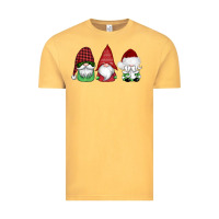 Vintage Mustard christmas gnomes Vintage Tee - AdoDesignShop