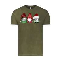 Vintage Olive christmas gnomes Vintage Tee - AdoDesignShop