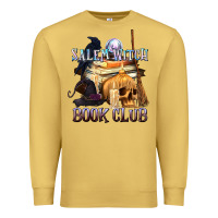 Antique Gold Salem Witch Book Club Premium Sweatshirt - texasbilliewilder