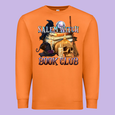 Salem Witch Book Club Premium Sweatshirt Designed By Texasbilliewilder