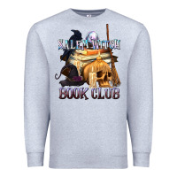Heather Grey Salem Witch Book Club Premium Sweatshirt - texasbilliewilder