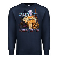 Navy Salem Witch Book Club Premium Sweatshirt - texasbilliewilder