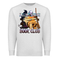 Oatmeal Heather Salem Witch Book Club Premium Sweatshirt - texasbilliewilder