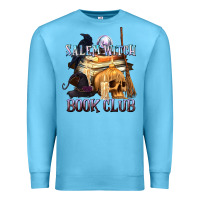 Ocean Blue Salem Witch Book Club Premium Sweatshirt - texasbilliewilder