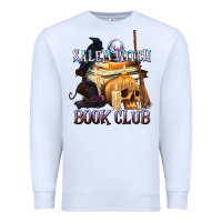 White Salem Witch Book Club Premium Sweatshirt - texasbilliewilder