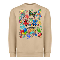 Somebody's Loud & Proud Autism Mama Heavyweight Sweatshirt | Teevron