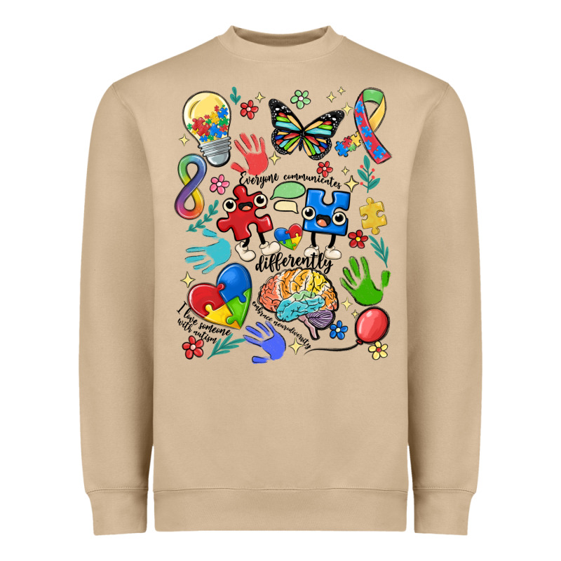 Somebody's Loud & Proud Autism Mama Heavyweight Sweatshirt by MaliasSmallBusiness | Teevron