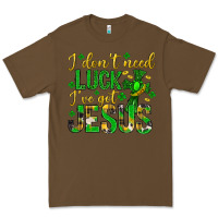 Cacao i dont need luck ive got jesus st. patricks day Premium Tee - Neo Western