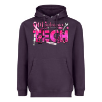 Plum Breast Cancer Maintenance Tech Heavyweight Hoodie - texasbilliewilder