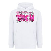 White Breast Cancer Maintenance Tech Heavyweight Hoodie - texasbilliewilder