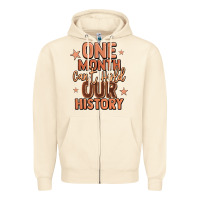 Sandshell one month can't hold our history Zipper Hoodie - LillyAllenDesigns