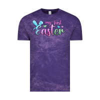 Cloud Purple my first easter Vintage Tee - Jasminsmagicworld