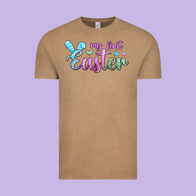 My First Easter Vintage Tee Designed By Jasminsmagicworld