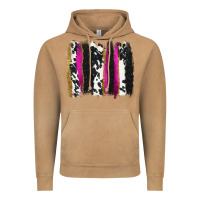 Vintage Camel cow , yellow and pink glitter brushstrokes Vintage Hoodie - AdoDesignShop