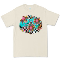 Bone race sunflower patches Premium Tee - AdoDesignShop