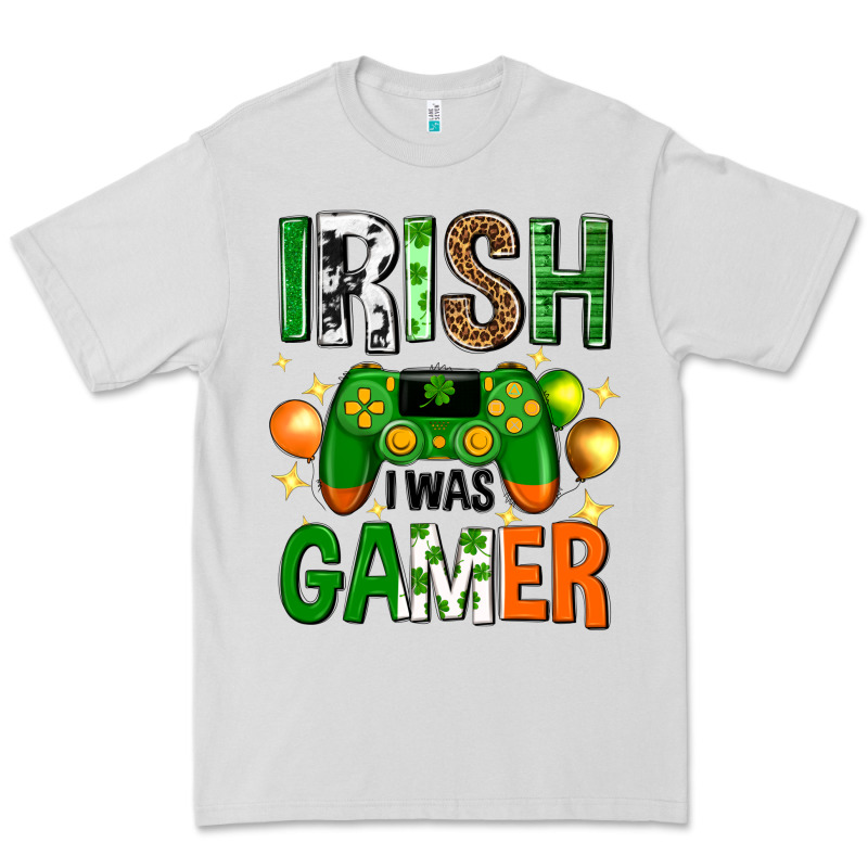 Irish I Was Gamer St. Patricks Day Premium Tee by Neo Western | Teevron