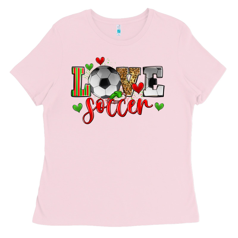 Love Soccer Ladies Tee by Zillion Design Studio | Teevron