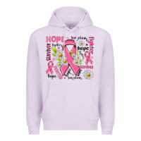 Lilac Breast Cancer Premium Hoodie - NancyCooperArtShop