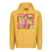 Mustard Breast Cancer Premium Hoodie - NancyCooperArtShop