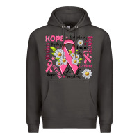 Smoke Breast Cancer Premium Hoodie - NancyCooperArtShop
